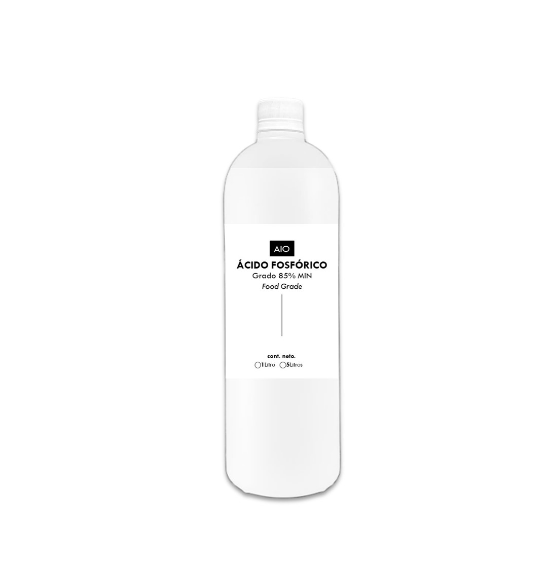 ACIDO FOSFORICO 1LT (1) Ácido Fosfórico Grado Alimenticio 85% Min 1 Litro - Imagen 1