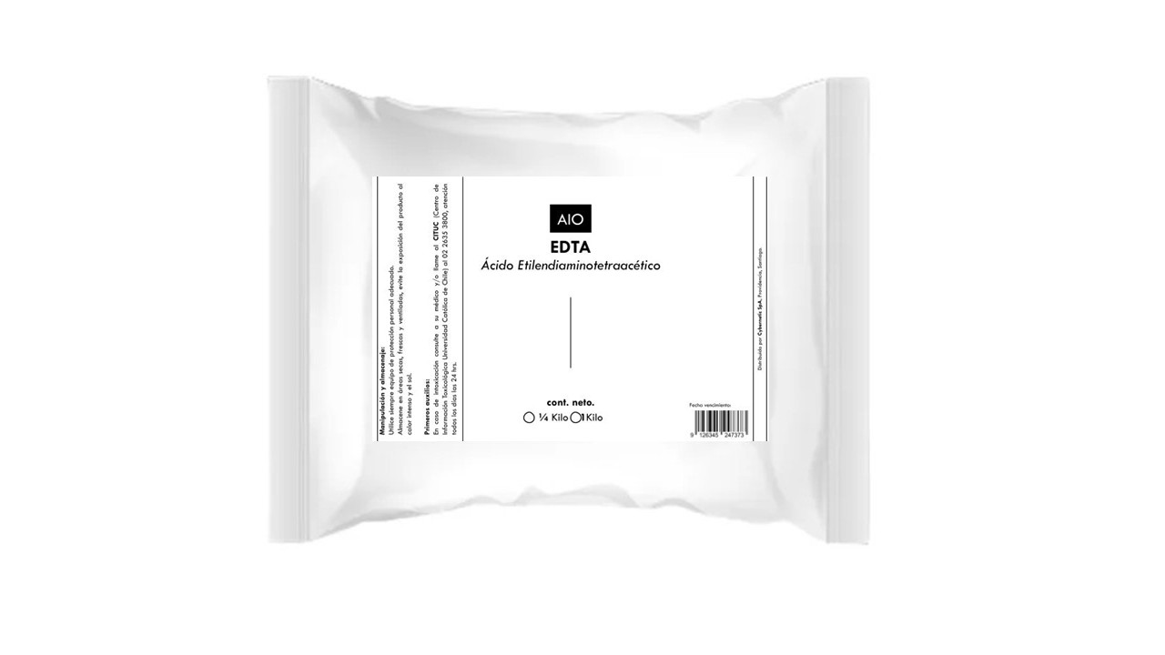 EDTA 250 GR Edta Tetrasódico - Imagen 1