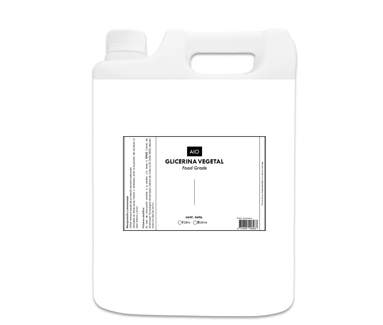 GLICERINA VEGETAL 5LT (1) Glicerina Líquida Vegetal - Imagen 1