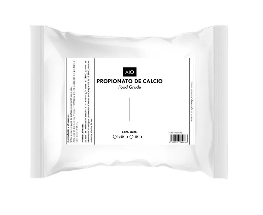 PROPIONATO DE CALCIO (2) Propionato De Calcio Grado Alimenticio Conservante - Imagen 1